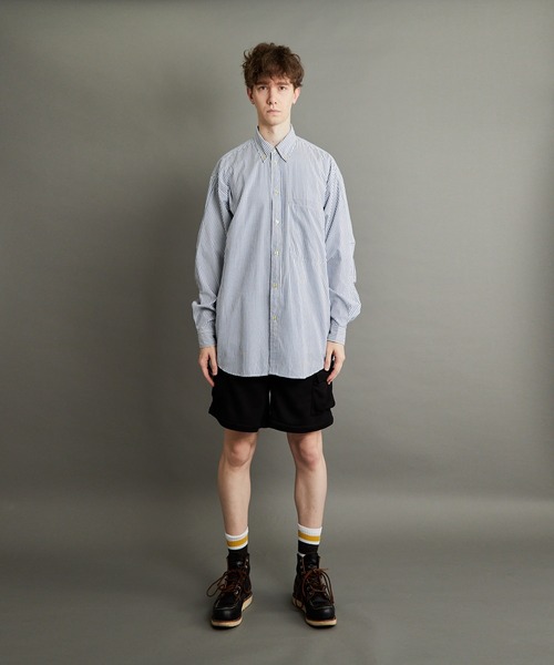 【ミマ】オーバーサイズリゾートストライプシャツ（シャツ/ブラウス）｜ミマ（ミマ）