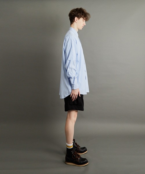 【ミマ】オーバーサイズリゾートストライプシャツ（シャツ/ブラウス）｜ミマ（ミマ）