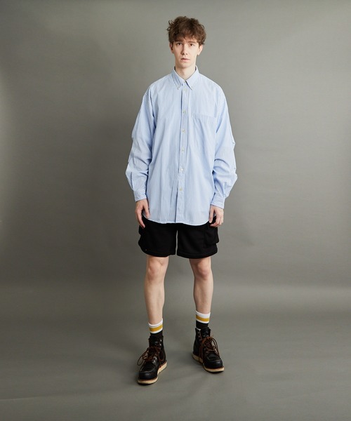 【ミマ】オーバーサイズリゾートストライプシャツ（シャツ/ブラウス）｜ミマ（ミマ）