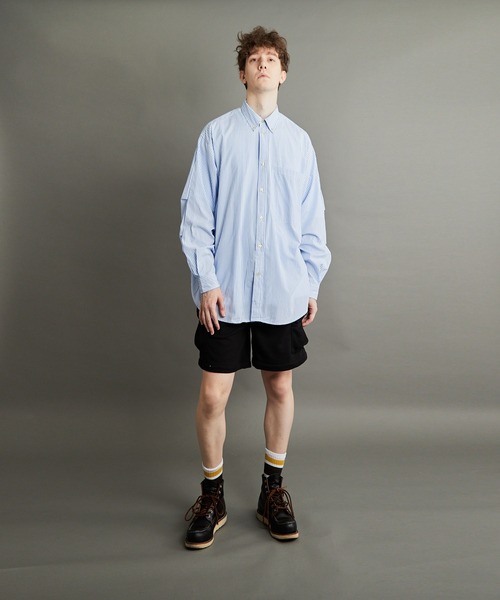 【ミマ】オーバーサイズリゾートストライプシャツ（シャツ/ブラウス）｜ミマ（ミマ）