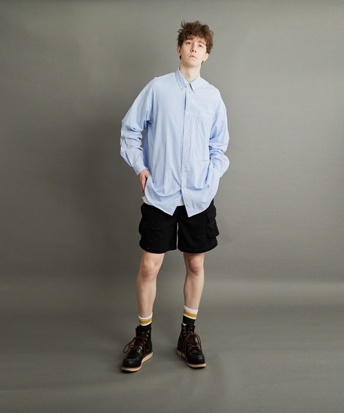 【ミマ】オーバーサイズリゾートストライプシャツ（シャツ/ブラウス）｜ミマ（ミマ）