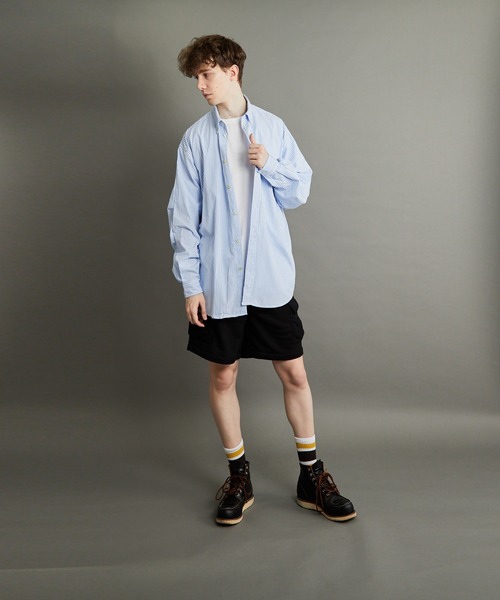 【ミマ】オーバーサイズリゾートストライプシャツ（シャツ/ブラウス）｜ミマ（ミマ）