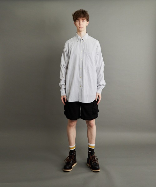 【ミマ】オーバーサイズリゾートストライプシャツ（シャツ/ブラウス）｜ミマ（ミマ）