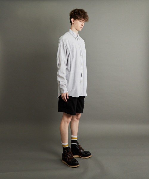 【ミマ】オーバーサイズリゾートストライプシャツ（シャツ/ブラウス）｜ミマ（ミマ）