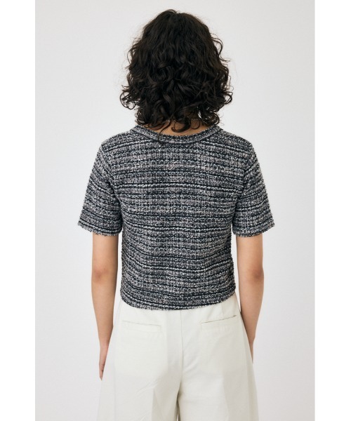 MOUSSY(マウジー)の「TWEED LIKE トップ(シャツ/ブラウス・レディース・ブラック/ブルー/グリーン・FREE)」の11枚目の写真