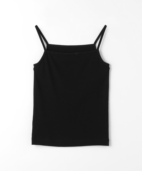 green label relaxing（グリーンレーベルリラクシング）の「Re`ep Cotton リープコットン キャミソール（キャミソール・レディース・モカ/オフホワイト/ブラック・FREE）」の4枚目の写真