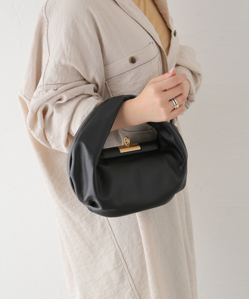 LE TALON（ルタロン）の「gu_de/グッド boh bag G024SMCL061（ハンドバッグ・レディース・ブラック・FREE）」の9枚目の写真