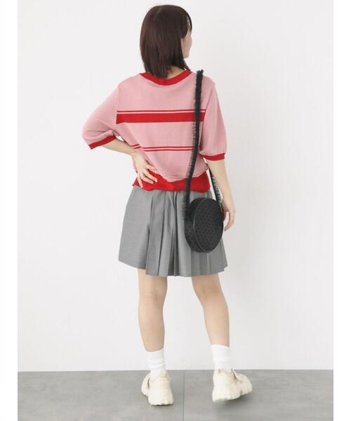 ehka sopo（エヘカソポ）の「チュールショルダーバッグ（ハンドバッグ・レディース・オフホワイト/ホワイト/ブラック・F）」の8枚目の写真