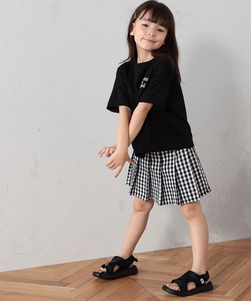 FOUND GOOD（ファウンドグッド）の「プリーツスカート（スカート・キッズ・グリーン/グレー系/グレー系5/ピンク系・150cm/130cm/140cm/110cm/120cm）」の2枚目の写真