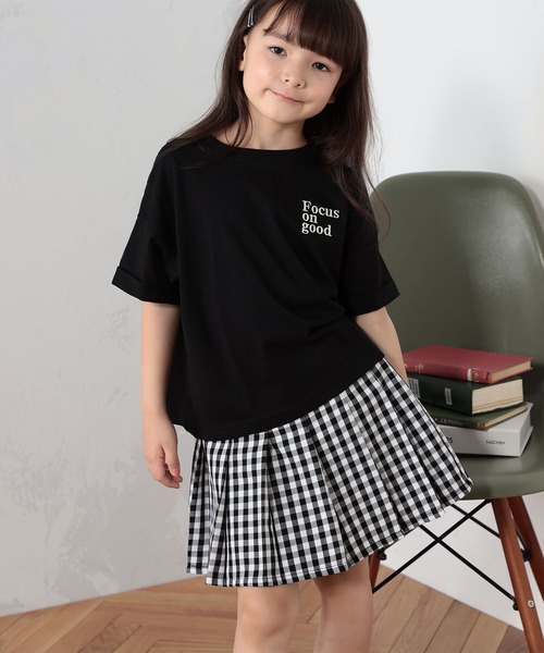 FOUND GOOD（ファウンドグッド）の「プリーツスカート（スカート・キッズ・グリーン/グレー系/グレー系5/ピンク系・150cm/130cm/140cm/110cm/120cm）」の5枚目の写真