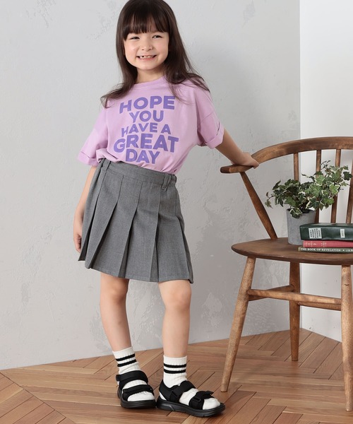 FOUND GOOD（ファウンドグッド）の「プリーツスカート（スカート・キッズ・グリーン/グレー系/グレー系5/ピンク系・150cm/130cm/140cm/110cm/120cm）」の12枚目の写真