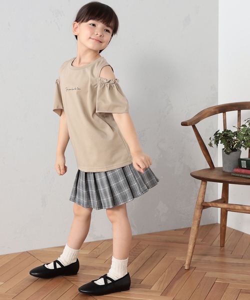 FOUND GOOD（ファウンドグッド）の「プリーツスカート（スカート・キッズ・グリーン/グレー系/グレー系5/ピンク系・150cm/130cm/140cm/110cm/120cm）」の17枚目の写真