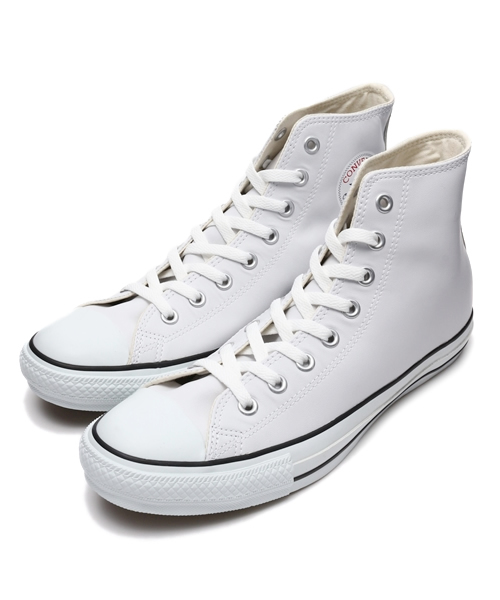 BEAMS（ビームス）の「CONVERSE /  レザー オールスター（スニーカー・メンズ・ブラック/ホワイト・8.5inch/9inch/8inch/9.5inch/7.5inch）」の2枚目の写真