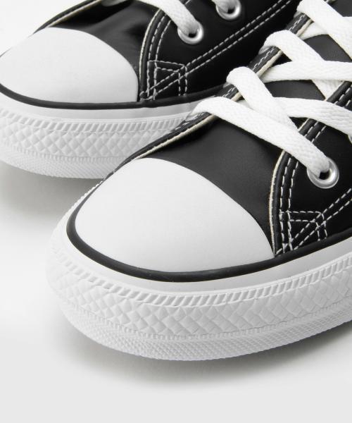 BEAMS（ビームス）の「CONVERSE /  レザー オールスター（スニーカー・メンズ・ブラック/ホワイト・8.5inch/9inch/8inch/9.5inch/7.5inch）」の4枚目の写真