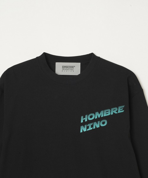 Hombre Nino（オンブレニーニョ）の「Hombre Nino L/S PRINT TEE/MOTOCROSS/HN0241-CT0008（Tシャツ/カットソー・メンズ・ブラック/ホワイト・M/L）」の11枚目の写真