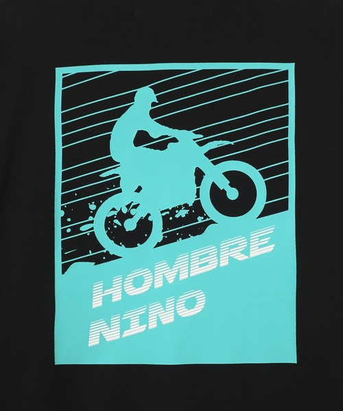Hombre Nino（オンブレニーニョ）の「Hombre Nino L/S PRINT TEE/MOTOCROSS/HN0241-CT0008（Tシャツ/カットソー・メンズ・ブラック/ホワイト・M/L）」の16枚目の写真