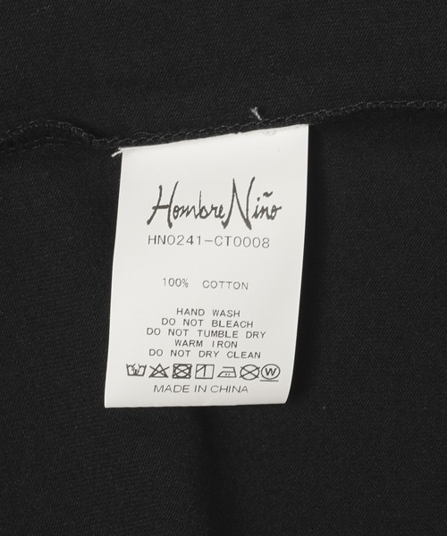 Hombre Nino（オンブレニーニョ）の「Hombre Nino L/S PRINT TEE/MOTOCROSS/HN0241-CT0008（Tシャツ/カットソー・メンズ・ブラック/ホワイト・M/L）」の17枚目の写真