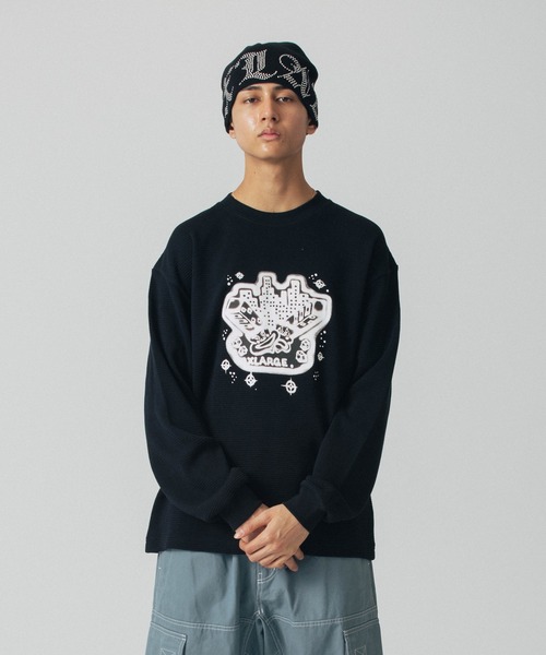 【即発】エクストララージ XLARGE THERMAL セール】LAUGH NOW CRY LATER THERMAL L/S TOP（Tシャツ