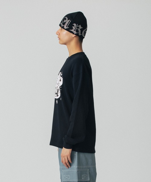 【即発】エクストララージ XLARGE THERMAL セール】LAUGH NOW CRY LATER THERMAL L/S TOP（Tシャツ