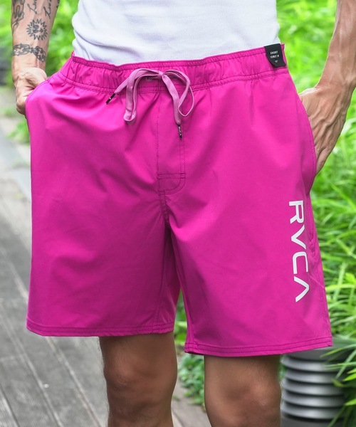 RVCA（ルーカ）の「RVCA メンズ OPPOSITES ELASTIC2 ボードショーツ/サーフトランクス BFK0【2024年夏モデル】/ルーカウエストゴムバギーショーツ(水着）（水着・メンズ・ブラック/ライトブルー/オレンジ/マルチ/ブラック系その他/レッド系その他・LARGE/X-LARGE/SMALL/MEDIUM）」の4枚目の写真