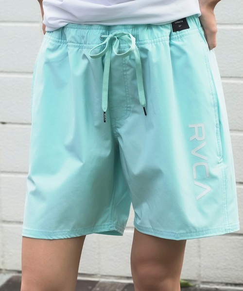 RVCA（ルーカ）の「RVCA メンズ OPPOSITES ELASTIC2 ボードショーツ/サーフトランクス BFK0【2024年夏モデル】/ルーカウエストゴムバギーショーツ(水着）（水着・メンズ・ブラック/ライトブルー/オレンジ/マルチ/ブラック系その他/レッド系その他・LARGE/X-LARGE/SMALL/MEDIUM）」の3枚目の写真