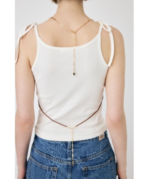 MOUSSY(マウジー)の「BEADED ブラ(ブラジャー・レディース・ブラウン・FREE)」の5枚目の写真