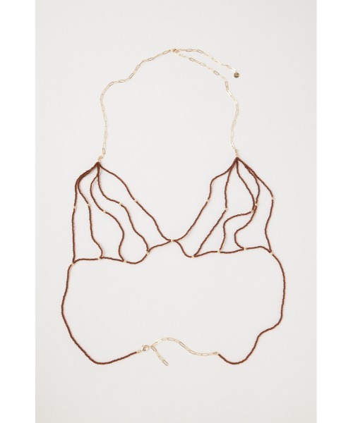 MOUSSY(マウジー)の「BEADED ブラ(ブラジャー・レディース・ブラウン・FREE)」の8枚目の写真