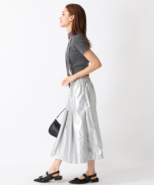 FOREVER 21(フォーエバー トゥエンティーワン)の「【2024SS】ボウタイ付きリブニット(ニット/セーター・レディース・グレー/ブラック/ホワイト・FREE)」の11枚目の写真