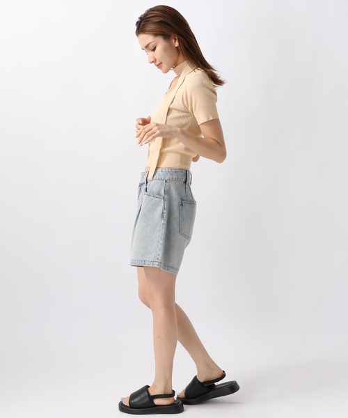 FOREVER 21(フォーエバー トゥエンティーワン)の「【2024SS】ボウタイ付きリブニット(ニット/セーター・レディース・グレー/ブラック/ホワイト・FREE)」の20枚目の写真