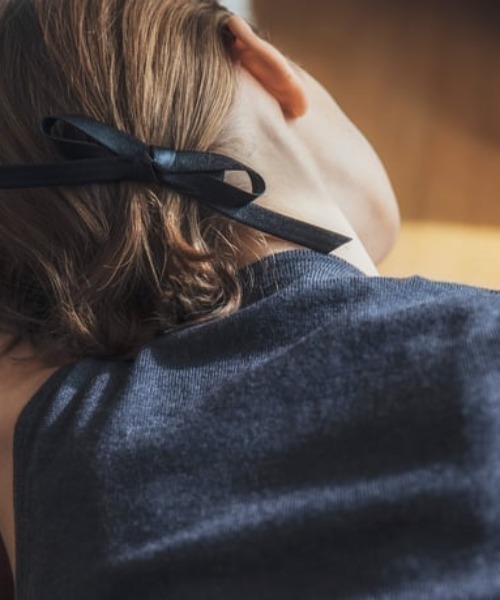 IRIS47（イリスフォーセブン）の「【IRIS47】piano clip / ピアノクリップ（カチューシャ・レディース・キャメル/ブラック系・FREE）」の7枚目の写真