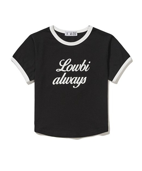 LOWBI（ロウビ）の「LOWBI／クラシックT（Tシャツ/カットソー・レディース・ホワイト/ブラック・FREE）」の14枚目の写真