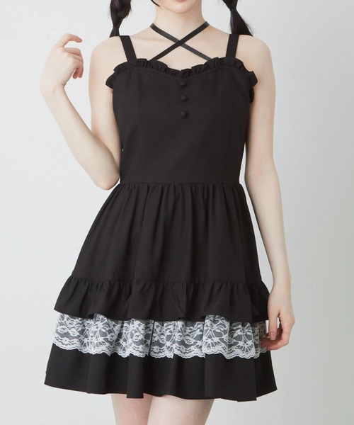 【セール】ドーリーティアードJSK（ワンピース）｜Ank Rouge（アンクルージュ）