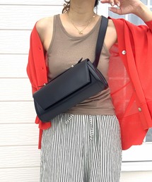 Q | カップ付きラメアメスリタンク(タンクトップ)