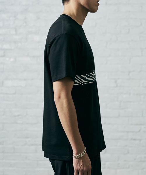 CRIMIE(クライミー)の「TIGER LINE SHORT SLEEVE T SHIRT / タイガーライン 半袖 Tシャツ(Tシャツ/カットソー・メンズ・ホワイト/ブラック・S/M/L/XL/XXL)」の12枚目の写真