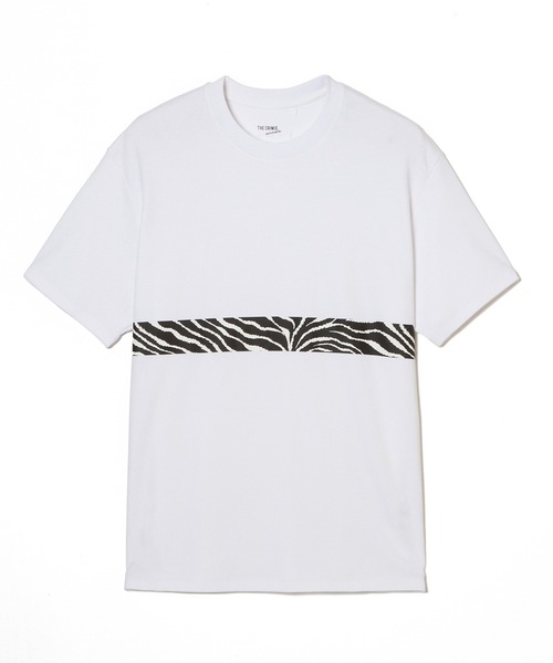 CRIMIE(クライミー)の「TIGER LINE SHORT SLEEVE T SHIRT / タイガーライン 半袖 Tシャツ(Tシャツ/カットソー・メンズ・ホワイト/ブラック・S/M/L/XL/XXL)」の5枚目の写真