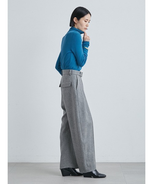 MIESROHE（ミースロエ）の「ツィード調カーブシルエットタックＰＴ（その他パンツ・レディース・ベージュ/グレー/ブラック・1/0）」の20枚目の写真