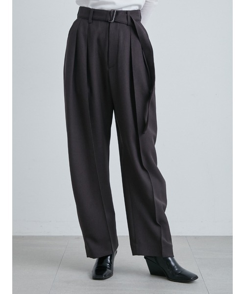 MIESROHE（ミースロエ）の「ツィード調カーブシルエットタックＰＴ（その他パンツ・レディース・ベージュ/グレー/ブラック・1/0）」の17枚目の写真