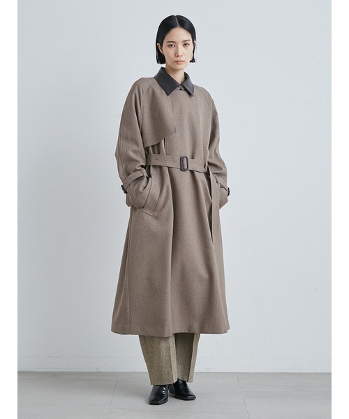 MIESROHE（ミースロエ）の「ツィード調カーブシルエットタックＰＴ（その他パンツ・レディース・ベージュ/グレー/ブラック・1/0）」の10枚目の写真