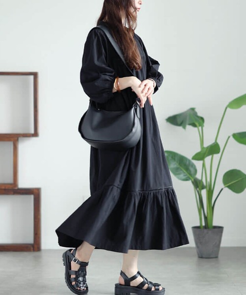 ピンタックコットンティアードワンピース（ワンピース）｜GOLDJAPAN（ゴールドジャパン）