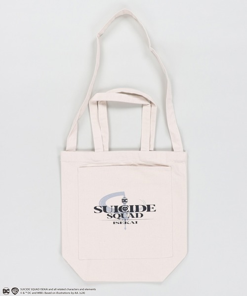 SPINNS（スピンズ）の「『異世界スーサイド・スクワッド×SPINNS』トートバッグ（トートバッグ・レディース・ナチュラル/ブラック・ONESIZE）」の9枚目の写真