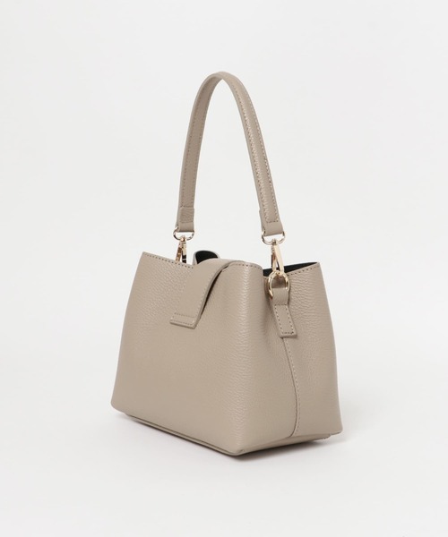 MARCO BIANCHINI（マルコビアンチーニ）の「MARCO BIANCHINI　ワンハンドル2WAYショルダーバッグ（ショルダーバッグ・レディース・ベージュ/ブラウン・ONE）」の10枚目の写真