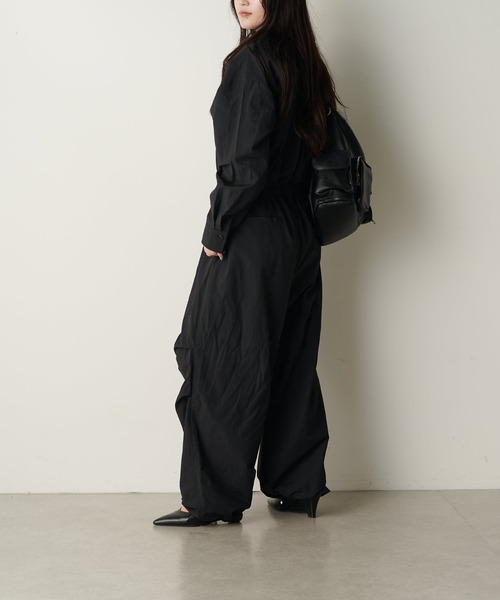 Lui's（ルイス）の「ZIP UP オールインワン（その他パンツ・レディース・ブラック/アイボリー/ベージュ・FREE）」の13枚目の写真