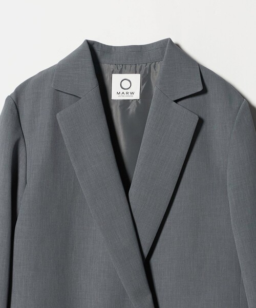 MARW UNITED ARROWS＞バック アシンメトリー ジャケット