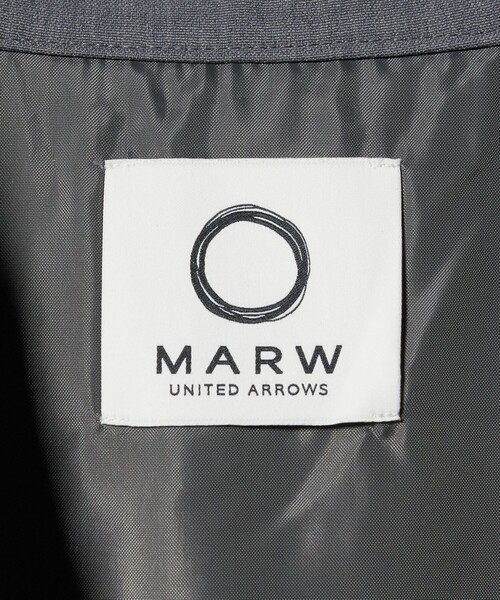 MARW UNITED ARROWS＞バック アシンメトリー ジャケット（テーラード