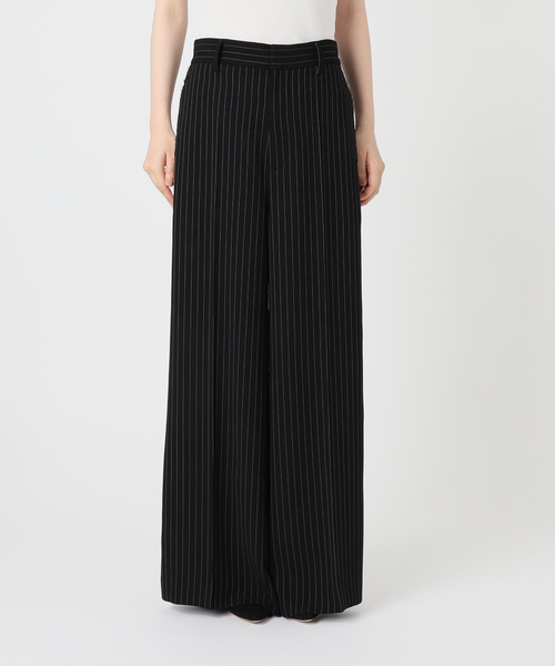 AP STUDIO(エーピーストゥディオ)の「ノベルラインパンツ(スラックス・レディース・ブラック・34/36/38/40)」の8枚目の写真