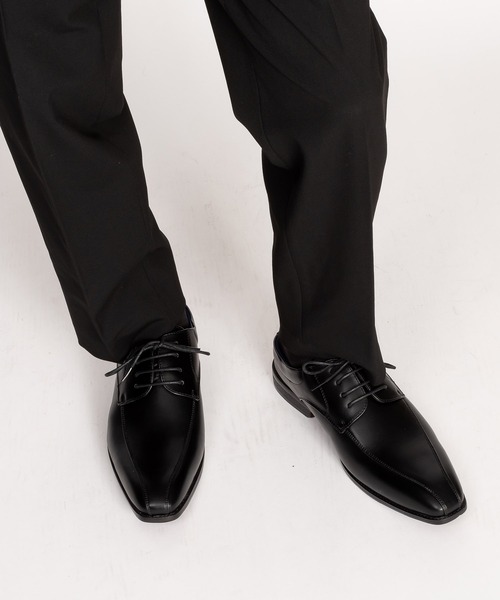 かかとなし ビジネスシューズ / 外羽根 スワール / ミュール（ドレス