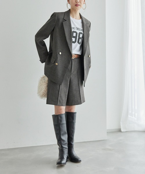 ROPE' PICNIC（ロペピクニック）の「バックスリットロングブーツ（ブーツ・レディース・ブラック・L/M/S）」の12枚目の写真