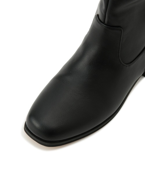 ROPE' PICNIC（ロペピクニック）の「バックスリットロングブーツ（ブーツ・レディース・ブラック・L/M/S）」の7枚目の写真