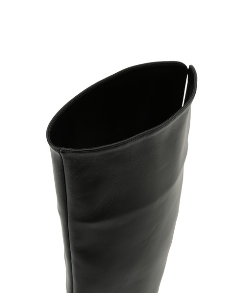 ROPE' PICNIC（ロペピクニック）の「バックスリットロングブーツ（ブーツ・レディース・ブラック・L/M/S）」の5枚目の写真