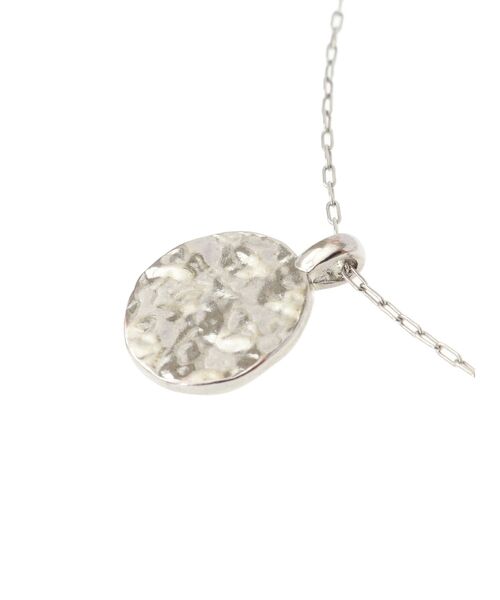 AMERICAN HOLIC（アメリカンホリック）の「テクスチャーコインネックレス（ネックレス・レディース・ゴールド/シルバー・FREE）」の7枚目の写真